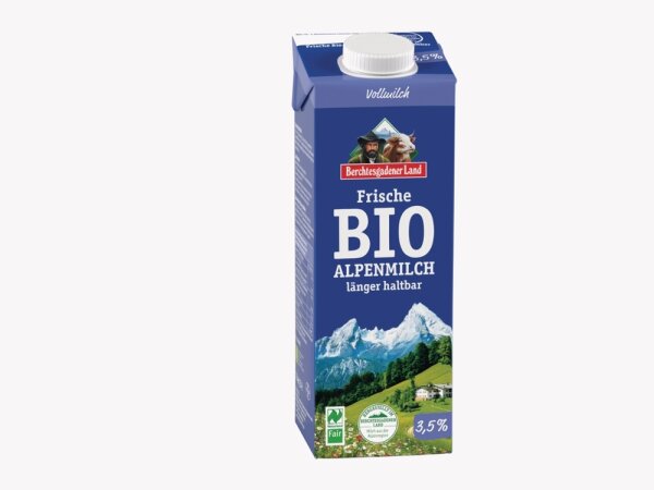 Berchtesgadener Land Frische Alpenmilch l&auml;nger haltbar 3,5%