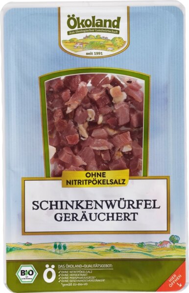 Schinkenw&uuml;rfel fein geschnitten &amp; ger&auml;uchert